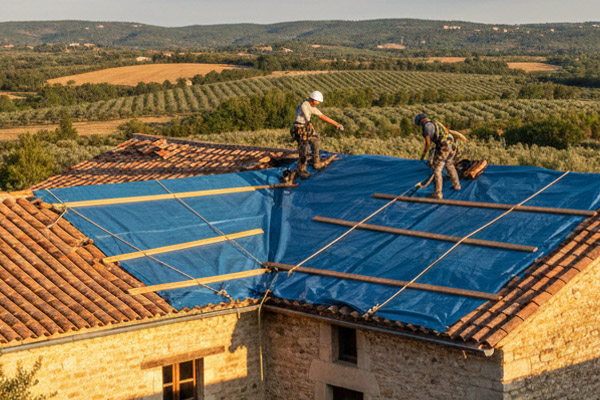 Réparation et urgence fuite toiture Bellevigny